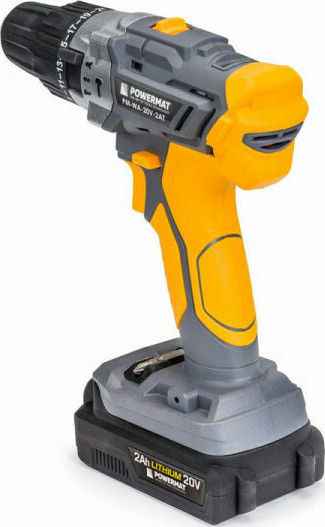 Powermat PM-WA-20V-2AT Κρουστικό Δραπανοκατσάβιδο Μπαταρίας 20V 2x2Ah