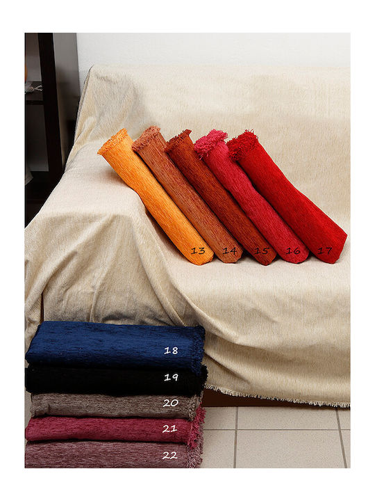 Sunshine Ριχτάρι Πολυθρόνας Chenille 170x180εκ. 15