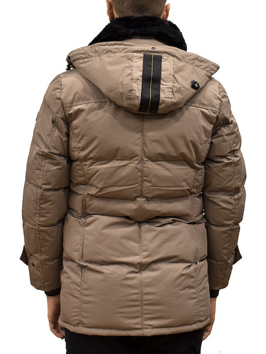 Seamaster Winter Jacke Puffer Beige