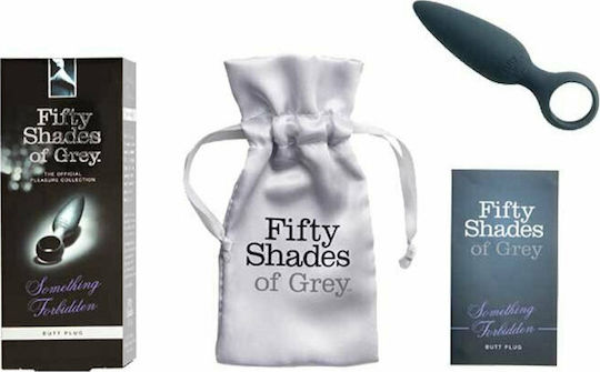 Fifty Shades of Grey Something Forbidden Anal Plug Schwarz 11cm