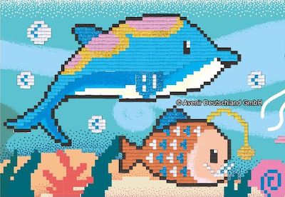 Avenir Kinderhandwerk Pixelation Art Under The Sea für Kinder 5++ Jahre