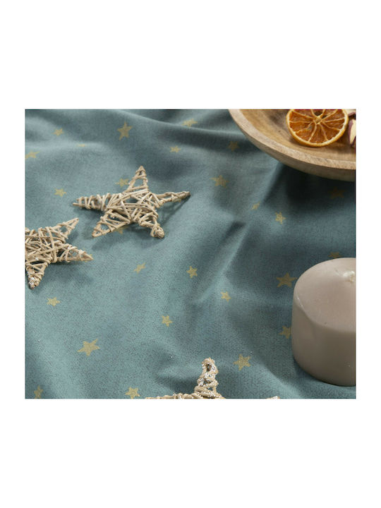 Nef-Nef Homeware Holly Ornament de Crăciun Față de masă Cărpă Material textil Verde M140xL45cm 1buc