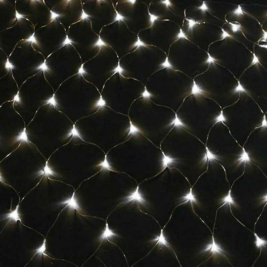 240 Lights LED 2m. x 150cm Natural White type Net 1pcs