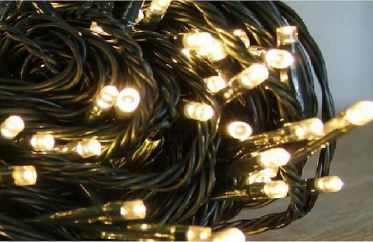 100 Lichter LED 8m. Warmes Weiß in Zeichenfolge 1Stück 100 Lichter LED 8m. Warmes Weiß in Zeichenfolge 1Stück