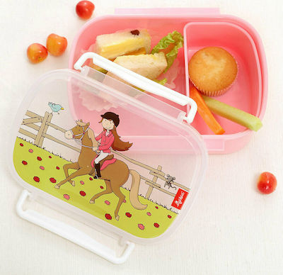 Sigikid Kids Lunch Plastic Box Pink L17xW11xH7cm