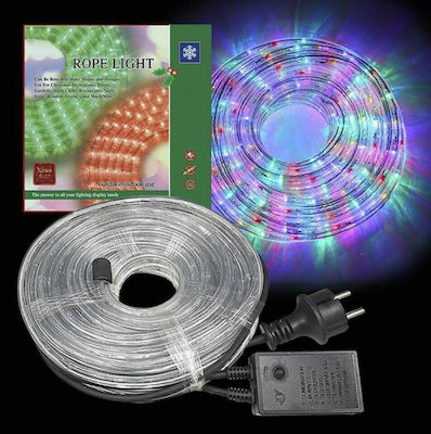 93-1415 Christmas Light Tube Multicolour 220V Programmable 10m Εξωτερικού Χώρου XMASfest