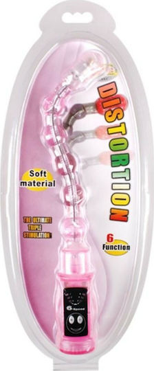 Baile Distortion Vibrating Stimulator Анални мъниста с вибрация Розов