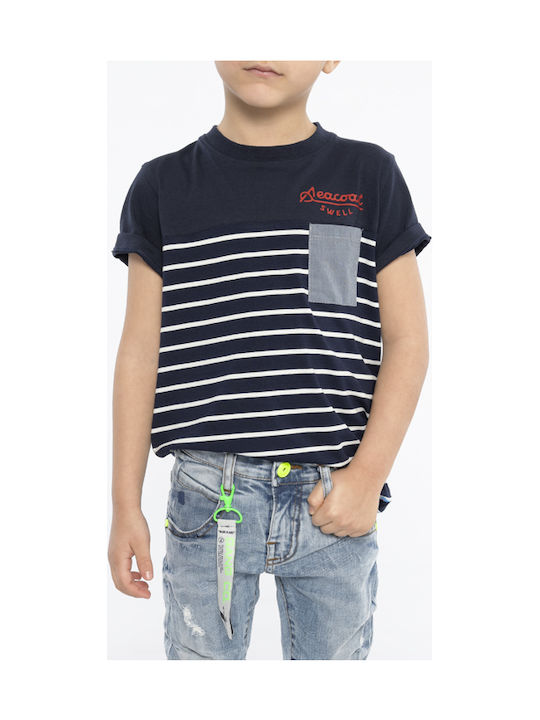 Gang Kids T-shirt Navy Blue