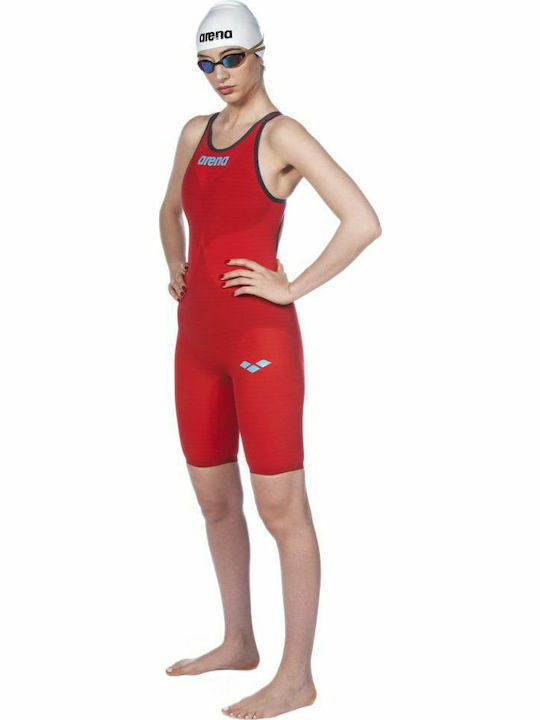 Arena Powerskin Carbon Air² 001128-45 Women's One Piece Competition Swimsuit Red