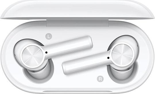 OnePlus Buds Z Bluetooth Kopfhörer mit Schweißbeständigkeit und Ladekoffer Weiß