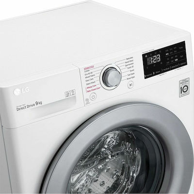 LG F4WN209S4E Waschmaschine Inverter Direct Drive 9kg mit Dampf 1400 Umdrehungen Weiß