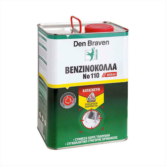 Bostik Den Braven Contact Adhesive No110 Petrol Glue 4.6kg 3407