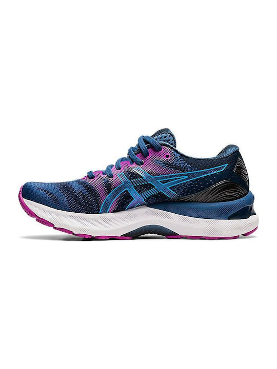 Gel-Nimbus 23 Damen Sportschuhe Laufen Grand Shark / Digital Aqua