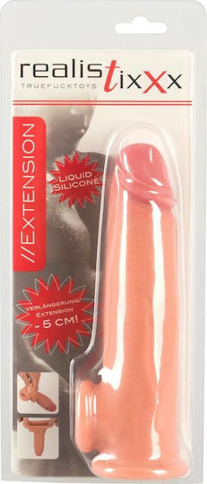 You2Toys Realistixxx Penis Extension Penis Coat Προέκταση Πέους Flesh 19cm