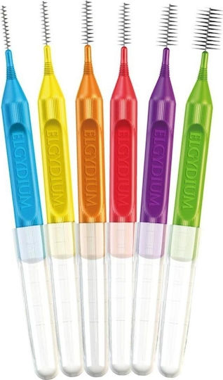 Elgydium Mono Compact Interdental Brushes 0.7mm Red 4pcs