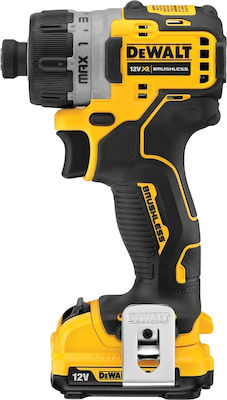 Dewalt Impact Screwdriver Battery Brushless 12V 2x2Ah