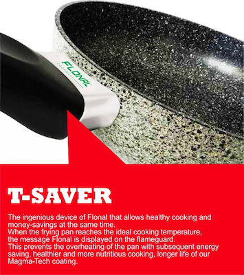 Flonal Pietra Viva Pan of Aluminum with Stone Coating 32cm