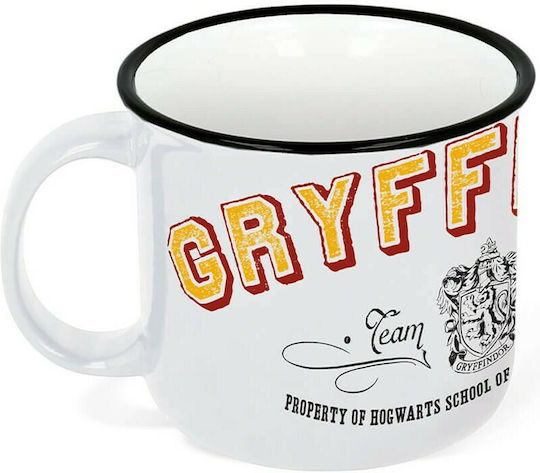 Stor Gryffindor Ceramic White Mug 414ml