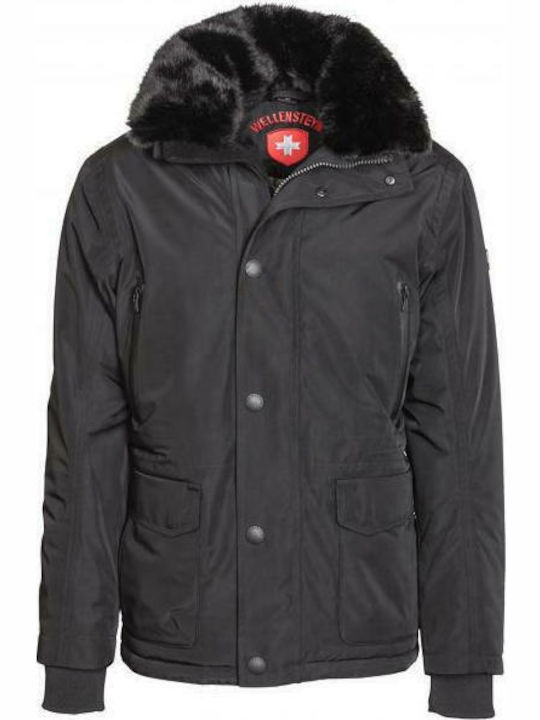 Halifax Geacă De Iarnă Parka Waterproof Neagră