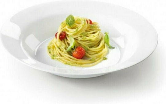 Bormioli Rocco Toledo Teller Suppe Keramik Weiß mit Durchmesser 29.5cm