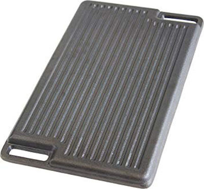 Thermogatz Baking Plate Double Sided with Cast Iron Flat & Grill Surface No 7 46x26cm