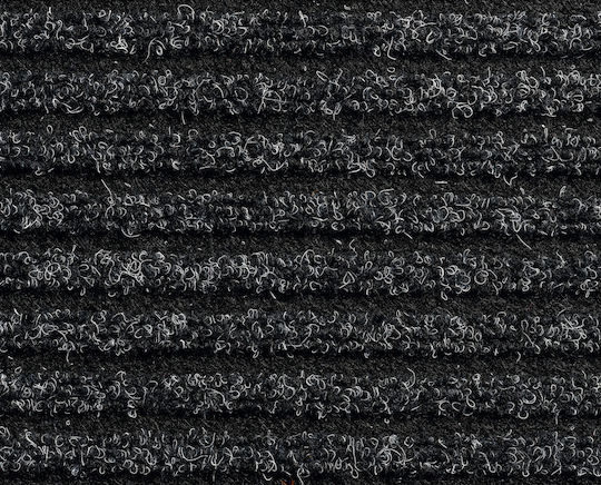 Sdim Fußmatte Teppich mit rutschfester Unterlage Everton 007 Anthracite 60x80cm