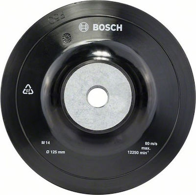 Bosch 2608601077 Gummi-Stützteller Schleifmaschine Klettverschluss 125