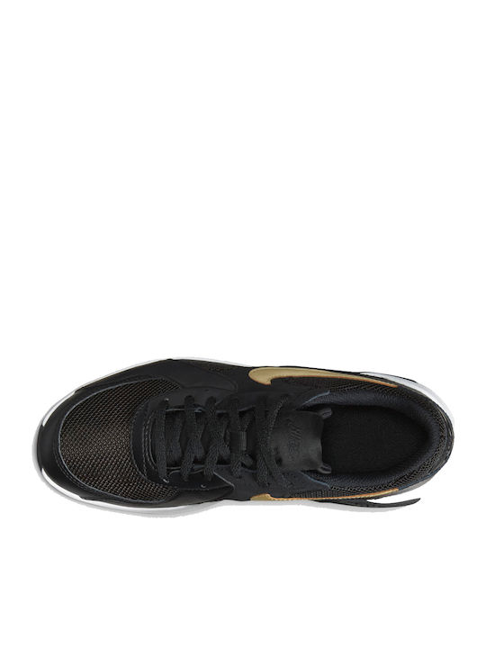 Air Max Excee Kinder Sneakers Black / Metallic Gold Star / White