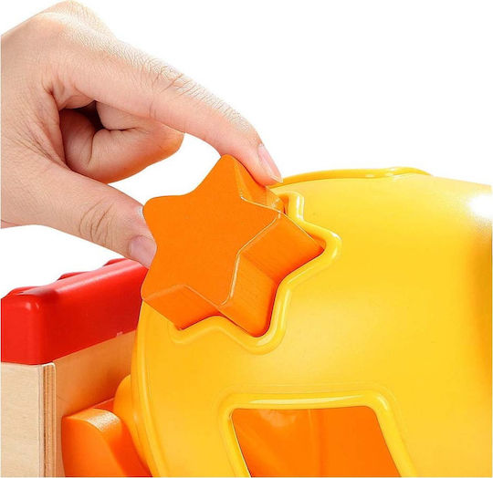 Top Bright Jucărie de Sortare a Formelor Shape Sorter din Lemn pentru 18++ Luni