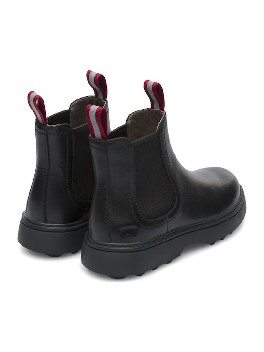 Norte Anatomical Leather Kids Boots Black
