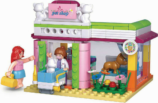 Sluban Конструктори Girl's Dream Pet Shop за 6+ Години 195 Бройки