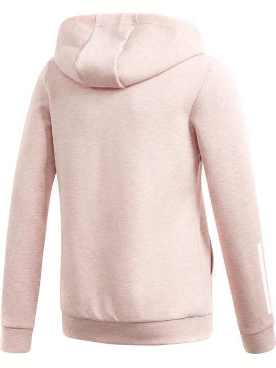 Adidas Sportliche Kinder-Sweatjacke mit Kapuze Rosa Must Haves