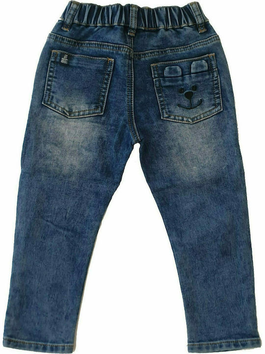 Marasil Pantaloni copii din denim Albastru