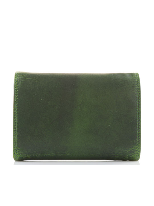 308 Large Leather Women's Wallet Classic Green