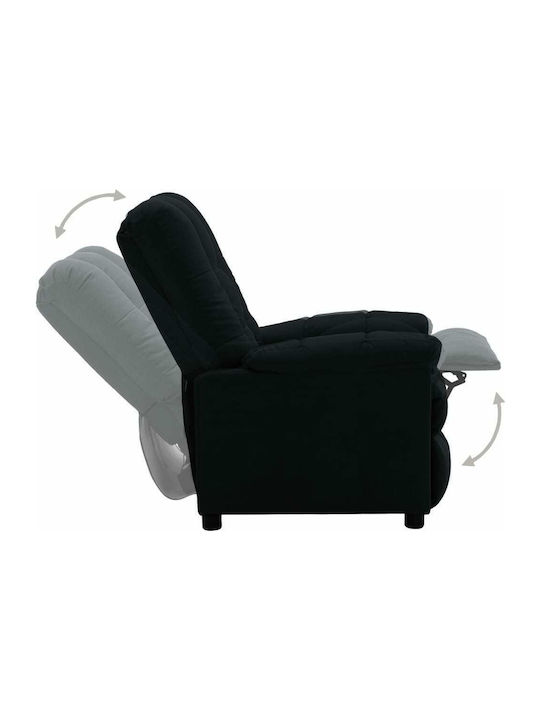 Fotoliu Relax cu Puf Întuneric 74x99x102cm