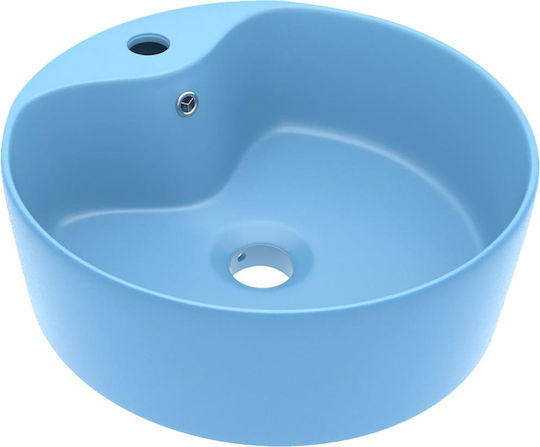 vidaXL Επικαθήμενος Νιπτήρας Κεραμικός 36x36x13cm