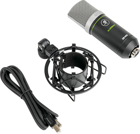 Mackie EM-91CU Πυκνωτικό Μικρόφωνο USB Shock Mounted για Φωνητικά