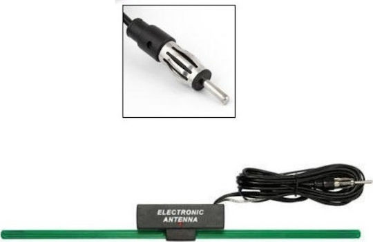 KFZ-Antenne Innenbereich TV-FM GT-065 Aufkleber Interne elektronische Autoantenne Radio Fernsehen Grün für Radio in Grün Farbe