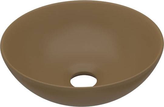 vidaXL Επικαθήμενος Νιπτήρας Κεραμικός 28x28x10cm