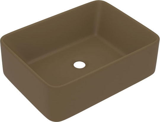vidaXL Επικαθήμενος Νιπτήρας Κεραμικός 41x30x12cm vidaXL Επικαθήμενος Νιπτήρας Κεραμικός 41x30x12cm