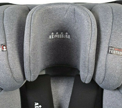 Cangaroo Admiral Scaun Auto cu Isofix Negru 0-36 kg 107586