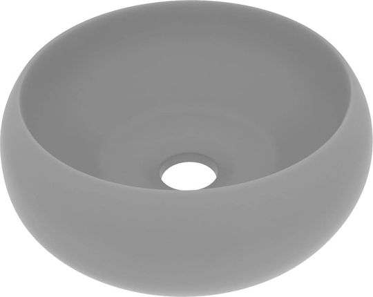 vidaXL 147006 Επικαθήμενος Νιπτήρας Κεραμικός 40x40x15cm vidaXL 147006 Επικαθήμενος Νιπτήρας Κεραμικός 40x40x15cm