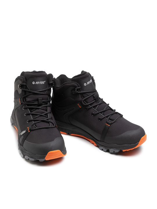 Hi-Tec Himba Mid AVSAW20-HT-01-Q3 Men's Waterproof Black Hiking Boots Black/Orange