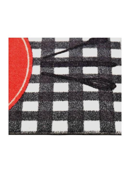 vidaXL Cuisine Kitchen Mat Runner with Anti-slip Underlay Red 60x180εκ.