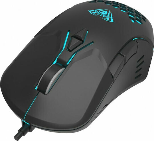 Aula Wind F809 RGB Gaming Mouse 3200 DPI Black