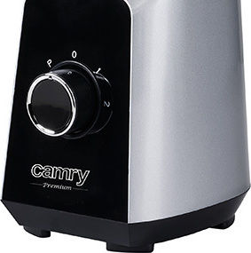 Camry CR 4077 Μπλέντερ με Γυάλινη Κανάτα 1.5 lt 500W Inox