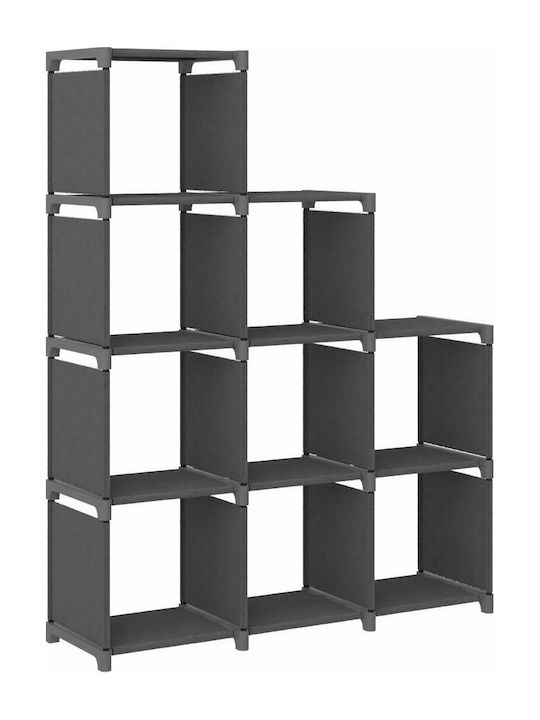 Shelving Unit Floor Grey 33x30x107.5cm