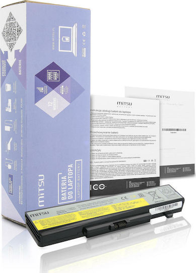 Mitsu Compatible Battery for Lenovo IdeaPad A580A/B4400/B480/B485 with 4400mAh