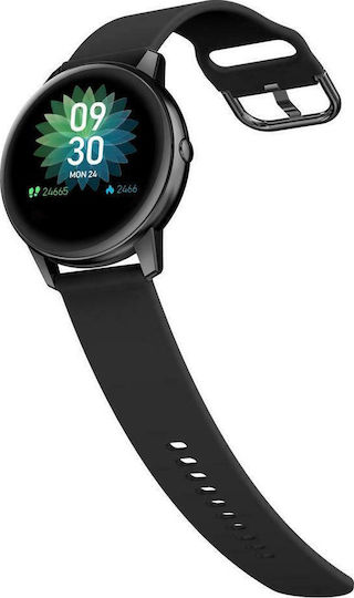 HiFuture HiMate Smartwatch με Παλμογράφο (Μαύρο)