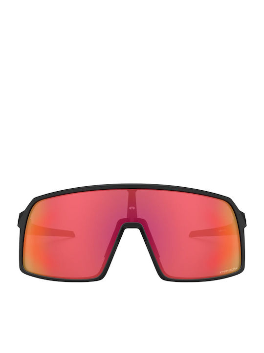 Oakley Sutro Men's Sunglasses with Black Plastic Frame and Orange Mirror Lens OO9406-11